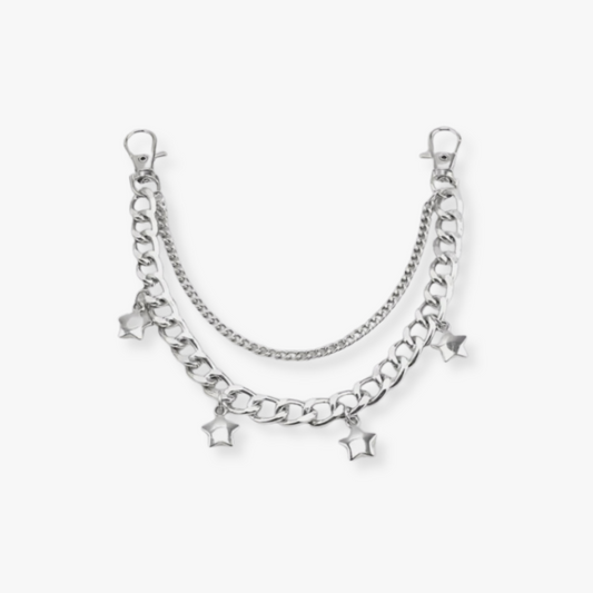 Starry chain charm